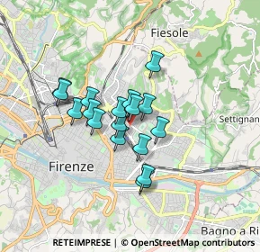 Mappa Viale dei Mille, 50136 Firenze FI, Italia (1.23059)