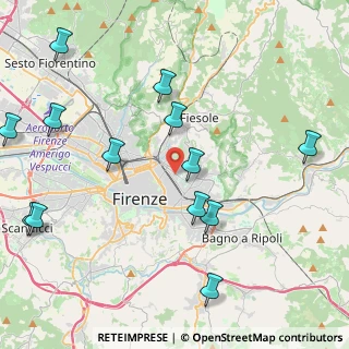 Mappa Via dei Sette Santi, 50131 Firenze, Italia (5.3146153846154)