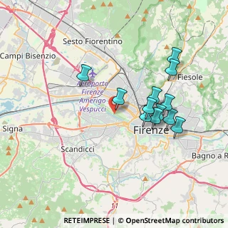 Mappa Parco delle Cascine, 50144 Firenze FI, Italia (3.4675)