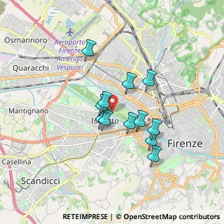 Mappa Parco delle Cascine, 50144 Firenze FI, Italia (1.36333)