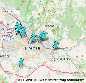 Mappa Via dei Sette Santi, 50137 Firenze FI, Italia (3.46643)