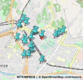 Mappa Via dei Sette Santi, 50137 Firenze FI, Italia (0.849)