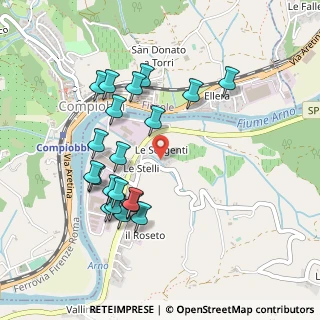 Mappa Via di Docciola, 50012 Bagno a Ripoli FI, Italia (0.483)