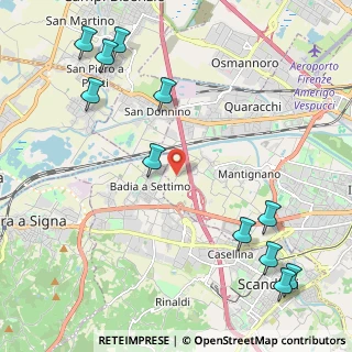 Mappa Via della Pieve, 50142 Firenze FI, Italia (2.90727)