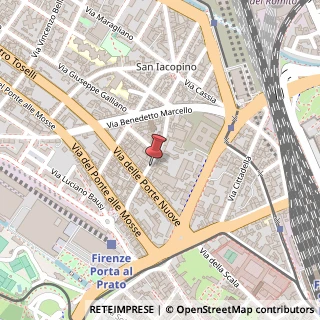 Mappa Via Pierluigi da Palestrina, 28/R, 50144 Firenze, Firenze (Toscana)