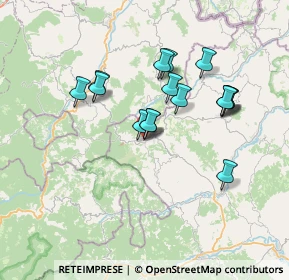 Mappa Via Raffaello Sanzio, 61021 Carpegna PU, Italia (6.28125)