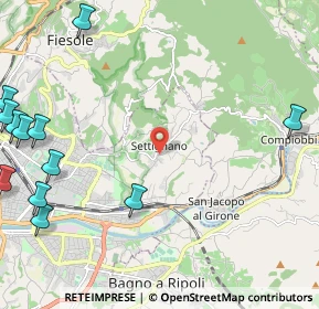 Mappa Via della Capponcina, 50135 Firenze FI, Italia (3.44667)
