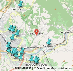 Mappa Via della Capponcina, 50135 Firenze FI, Italia (3.14167)