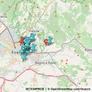 Mappa Via della Capponcina, 50135 Firenze FI, Italia (3.866)