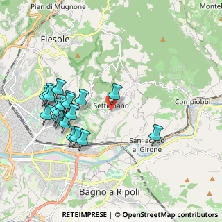 Mappa Via della Capponcina, 50135 Firenze FI, Italia (2.095)