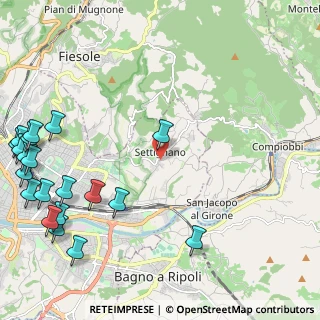 Mappa Via della Capponcina, 50135 Firenze FI, Italia (3.3535)