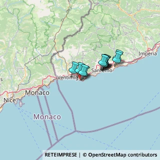 Mappa Via Gorizia, 18012 Bordighera IM, Italia (8.56333)