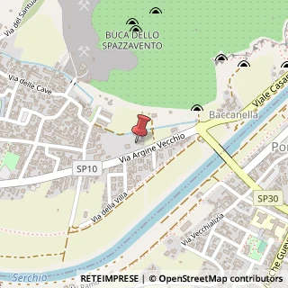 Mappa Via Argine Vecchio, 34, 56019 Vecchiano, Pisa (Toscana)
