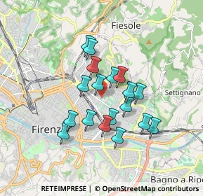 Mappa Via Goffredo Mameli, 50137 Firenze FI, Italia (1.41667)