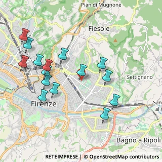 Mappa Via Goffredo Mameli, 50131 Firenze, Italia (2.164)