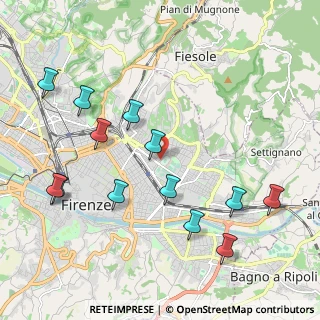 Mappa Via Goffredo Mameli, 50137 Firenze FI, Italia (2.36923)