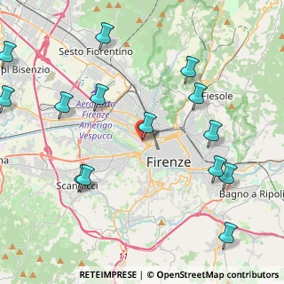 Mappa Via Luciano Bausi, 50144 Firenze FI, Italia (5.39857)