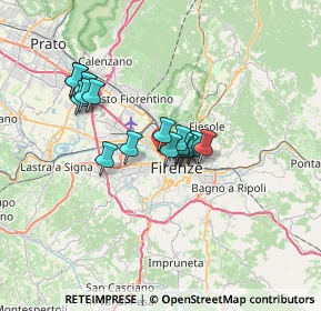 Mappa Via Luciano Bausi, 50144 Firenze FI, Italia (5.20438)