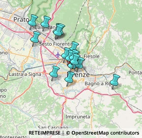 Mappa Via Luciano Bausi, 50144 Firenze FI, Italia (5.26313)