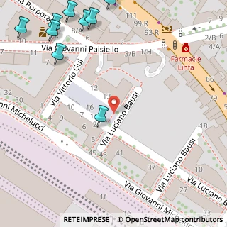 Mappa Via Luciano Bausi, 50144 Firenze FI, Italia (0.096)