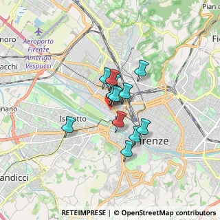 Mappa Via Luciano Bausi, 50144 Firenze FI, Italia (1.04)