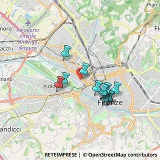 Mappa Via Luciano Bausi, 50144 Firenze FI, Italia (1.54231)