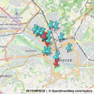 Mappa Via Luciano Bausi, 50144 Firenze FI, Italia (1.19)