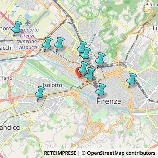 Mappa Via Luciano Bausi, 50144 Firenze FI, Italia (1.79182)