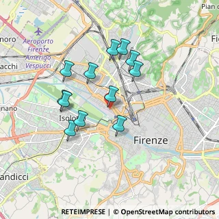Mappa Via Luciano Bausi, 50144 Firenze FI, Italia (1.62583)