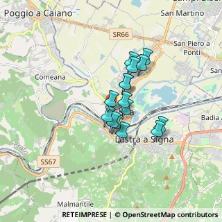 Mappa Piazza Castruccio Castracani, 50058 Signa FI, Italia (1.18467)