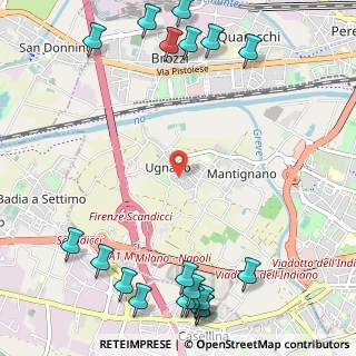 Mappa Via del Malmantile Racquistato, 50142 Firenze FI, Italia (1.692)