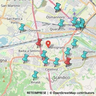 Mappa Via del Malmantile Racquistato, 50142 Firenze FI, Italia (2.598)