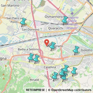 Mappa Via del Malmantile Racquistato, 50142 Firenze FI, Italia (2.76909)