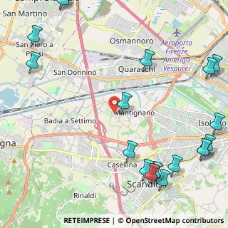 Mappa Via del Malmantile Racquistato, 50142 Firenze FI, Italia (3.33389)