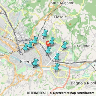 Mappa Viale dei Mille, 50137 Firenze FI, Italia (1.56)