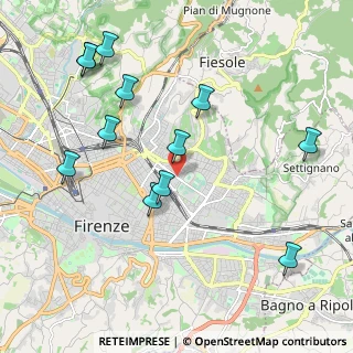 Mappa Viale dei Mille, 50137 Firenze FI, Italia (2.32917)