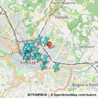 Mappa Viale dei Mille, 50137 Firenze FI, Italia (1.86647)