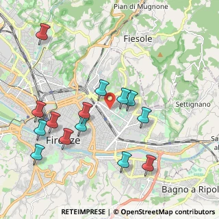 Mappa Viale dei Mille, 50137 Firenze FI, Italia (2.19857)