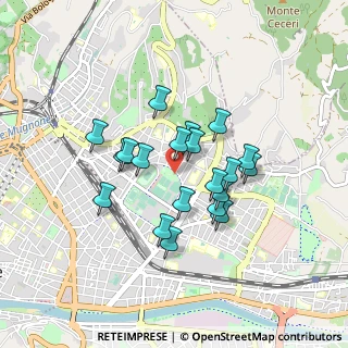Mappa 2 Rosso, 50137 Firenze FI, Italia (0.7095)