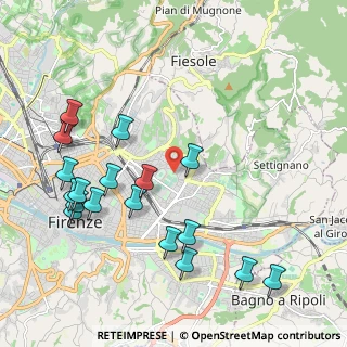 Mappa 2 Rosso, 50137 Firenze FI, Italia (2.42833)