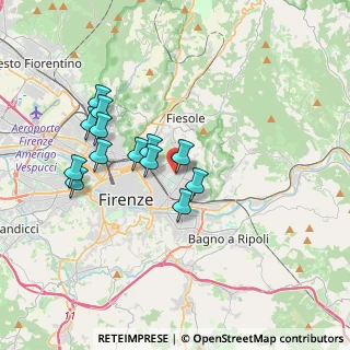 Mappa 2 Rosso, 50137 Firenze FI, Italia (3.29385)