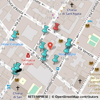 Mappa Via della, 50121 Firenze FI, Italia (0.06087)