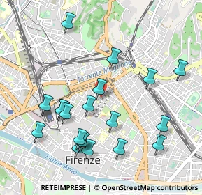 Mappa Via della, 50129 Firenze FI (1.0915)