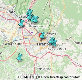 Mappa Via Cassia, 50144 Firenze FI, Italia (7.54182)