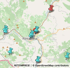 Mappa Strada Statale 67 Tosco Romagnola, 50060 Pelago FI, Italia (4.955)