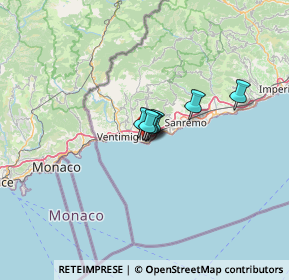 Mappa Via dei Giardini, 18012 Bordighera IM, Italia (38.798)