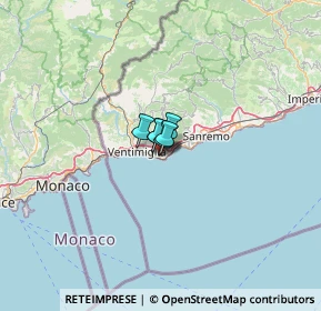 Mappa Via dei Giardini, 18012 Bordighera IM, Italia (30.38455)