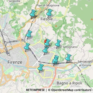 Mappa Viale U. Ojetti, 50137 Firenze FI, Italia (1.96667)