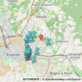 Mappa Viale U. Ojetti, 50137 Firenze FI, Italia (1.94667)