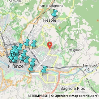Mappa Viale U. Ojetti, 50137 Firenze FI, Italia (2.9615)